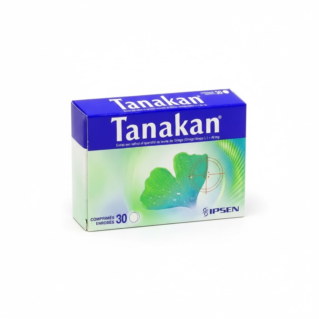 TANAKAN 40MG CPR BT 30 — vue 1