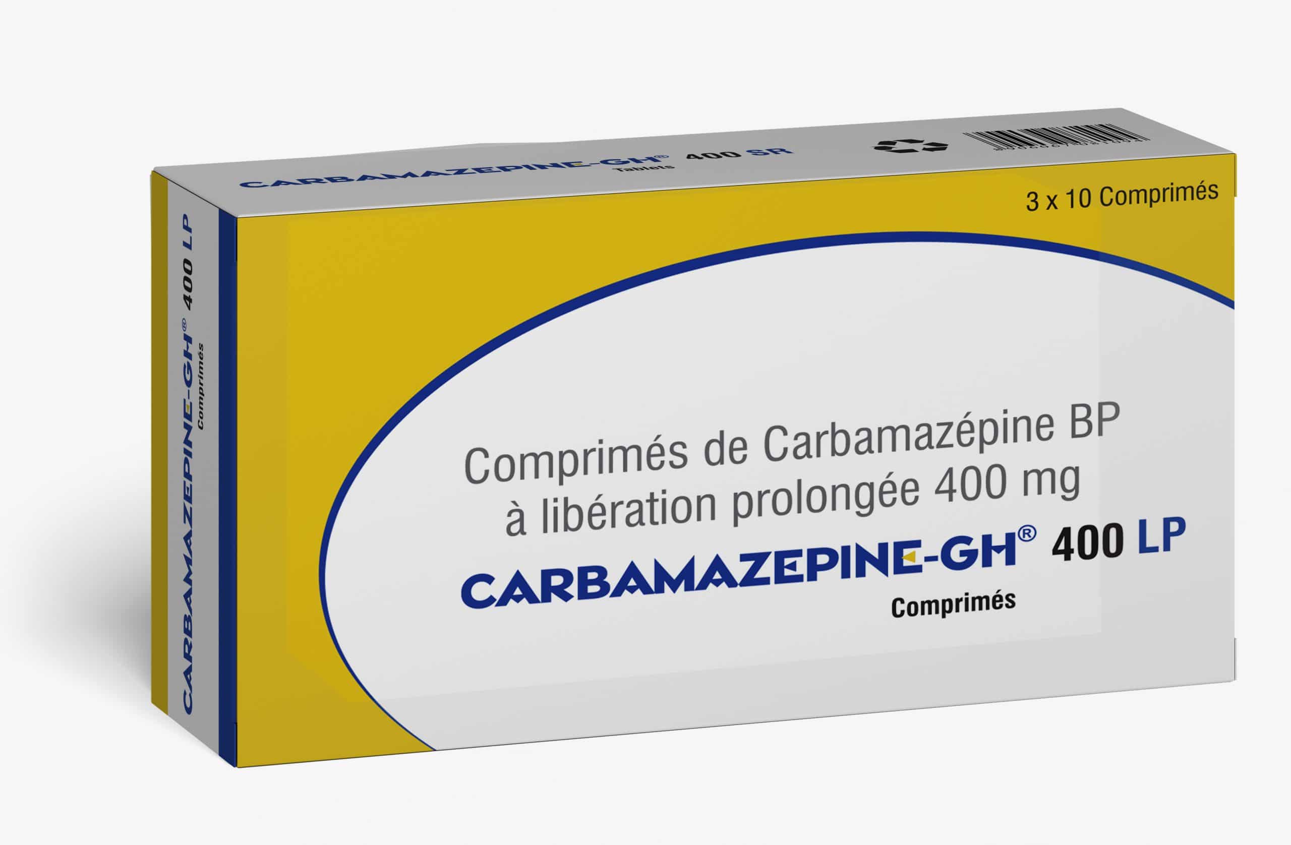 CARBAMAZEPINE GH LP 400MG CPRB/30 — vue 1