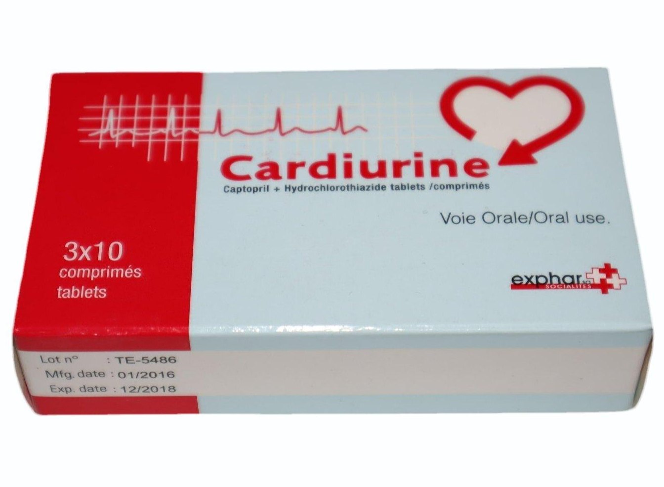 CARDIURINE CPM B/30 — vue 1