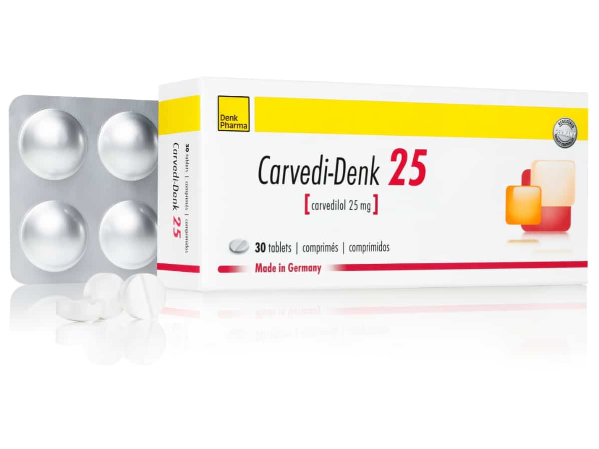 CARVEDI DENK CPR 25MG BT30 — vue 1