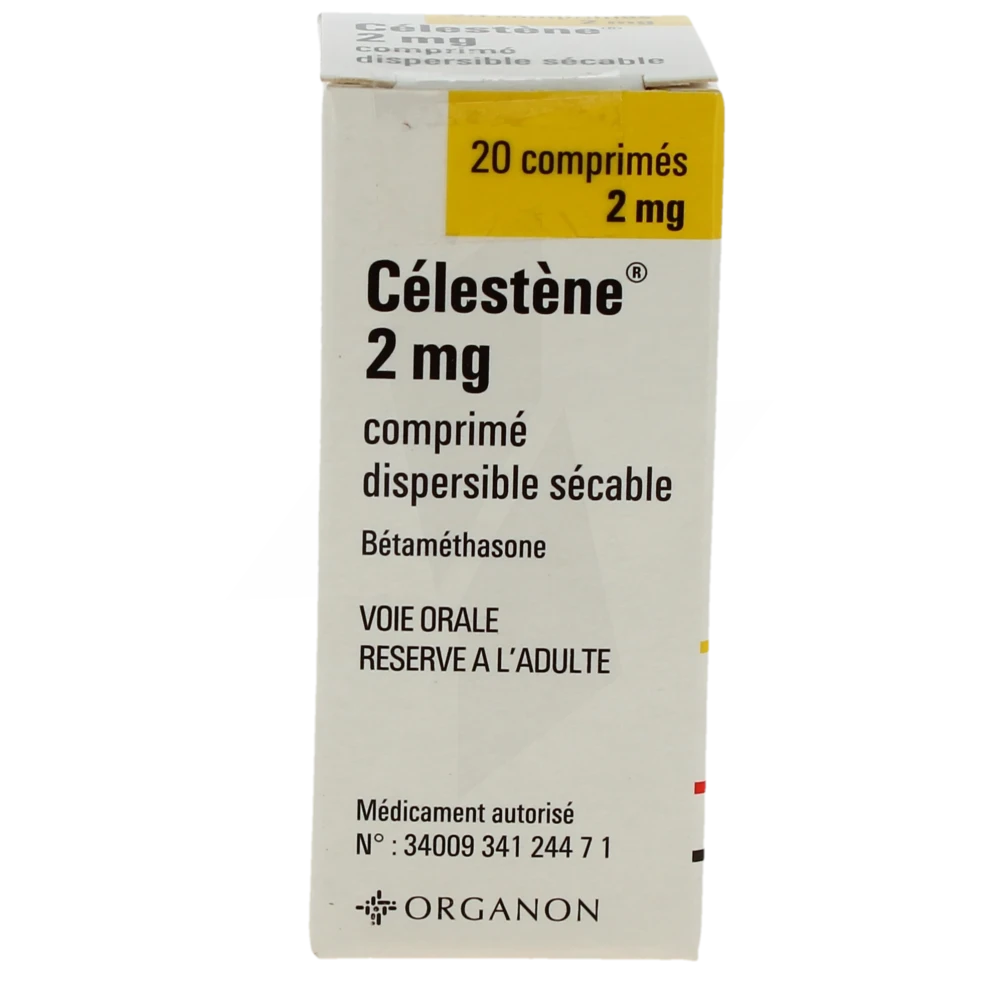 CELESTENE 2MG CPR B/20 — vue 1