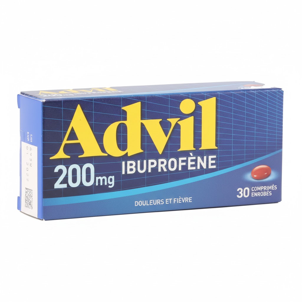 ADVIL 200 MG CP — vue 1