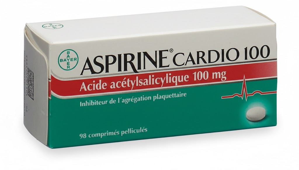 ASPIRINE CARDIO 100MG CPR B/30 — vue 1