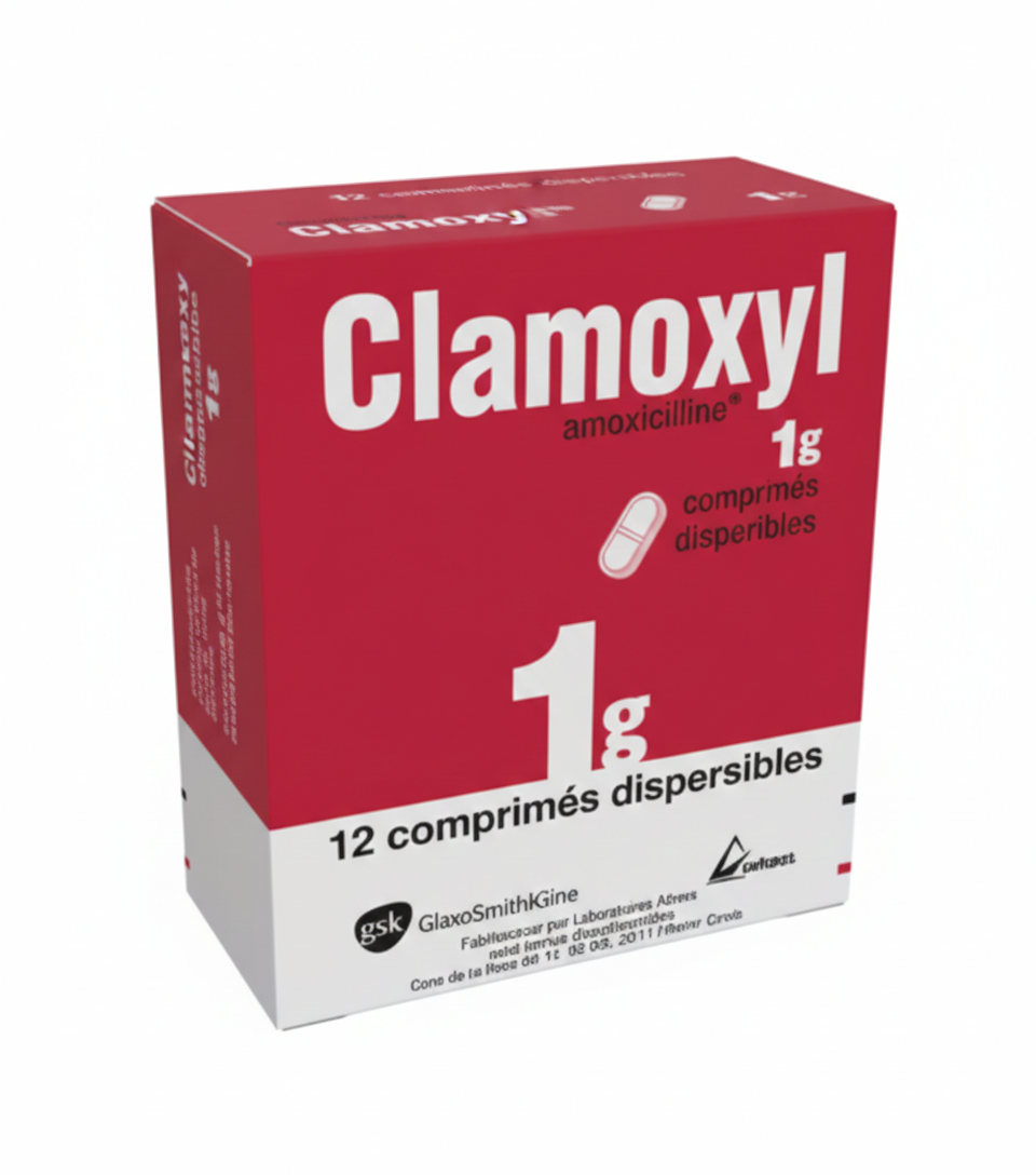 CLAMOXYL 1G CP DISP B/12 - Vue 1