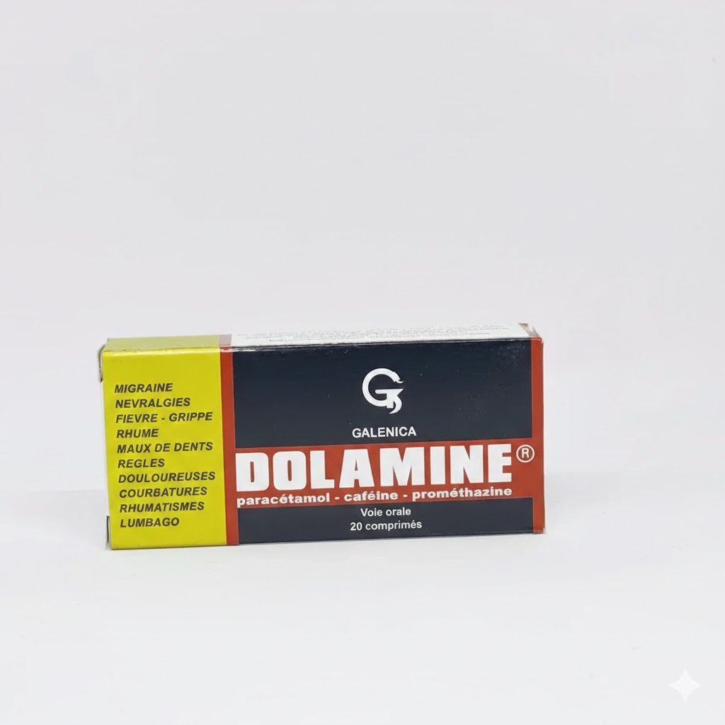 DOLAMINE 400MG COMP B/20 — vue 1