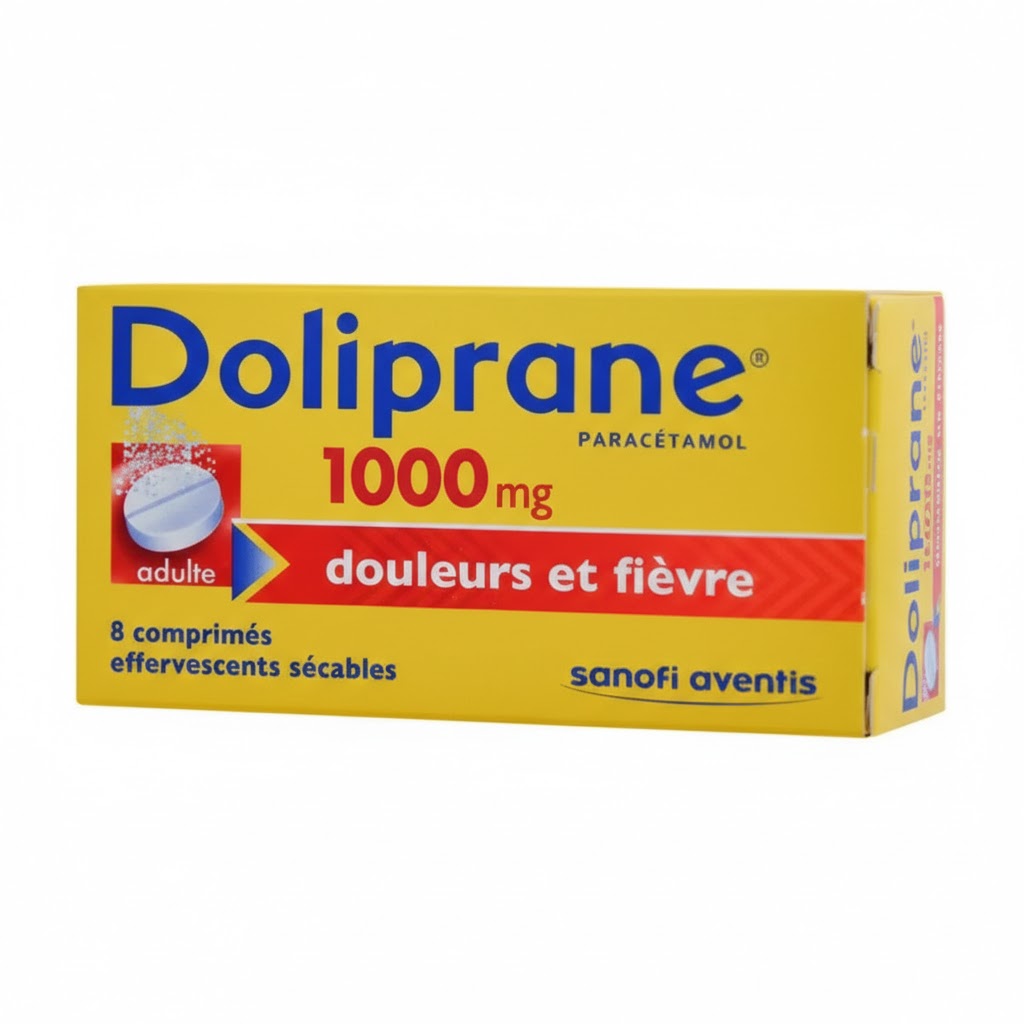 DOLIPRANE 1G CPR EFFV B/8 — vue 1