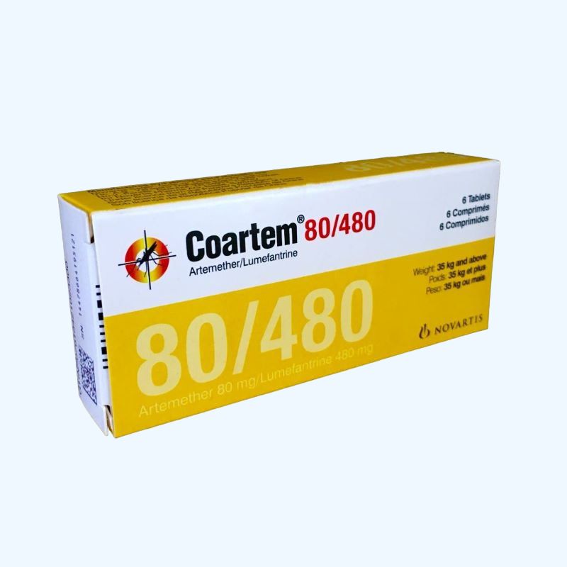 COARTEM 80/480MG CP B/6 — vue 1