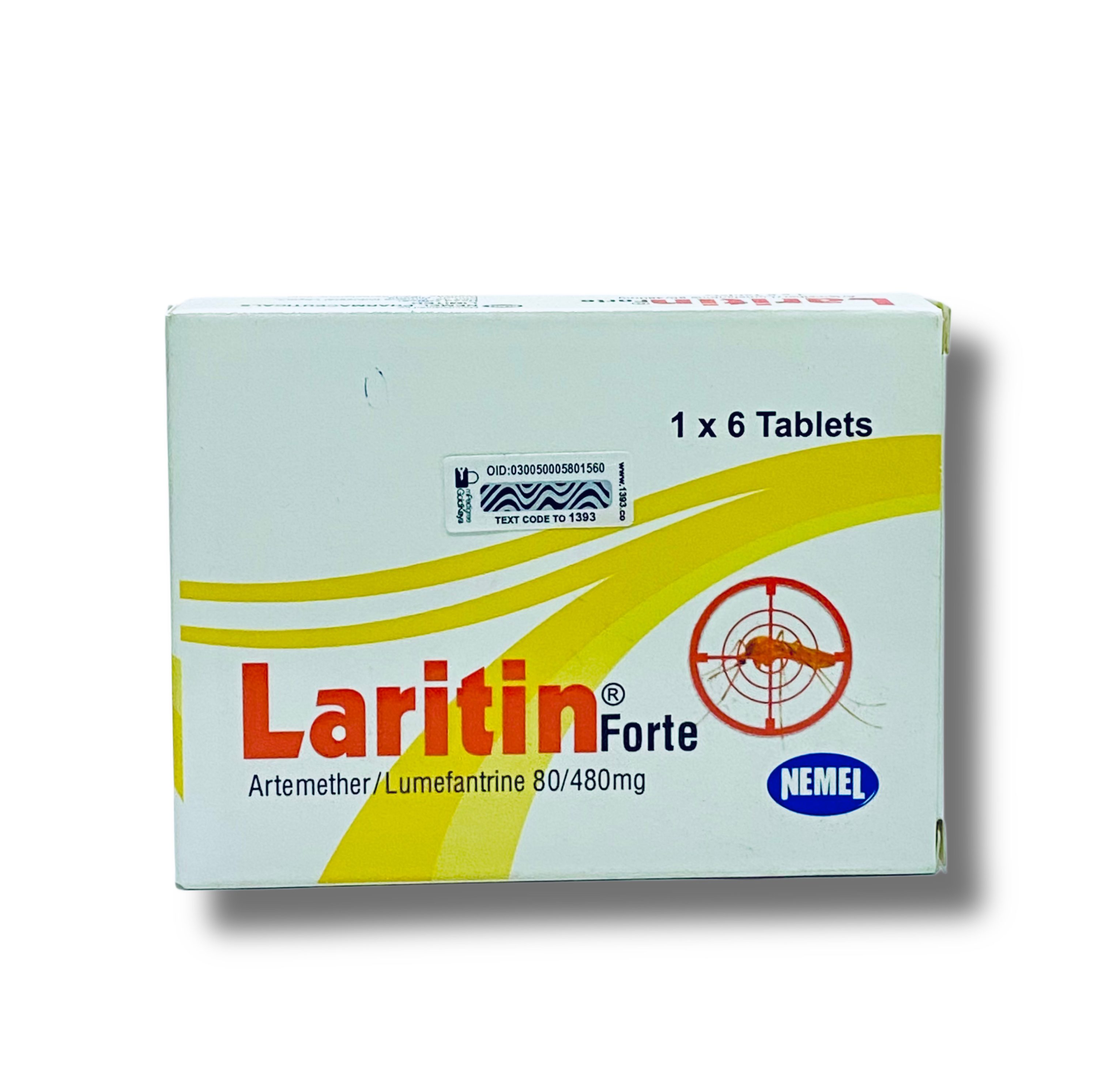 LARITEM 80/480MG BT 6 — vue 1