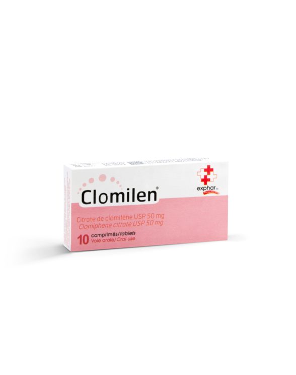 CLOMILEN 50MG CPR B/10 — vue 1