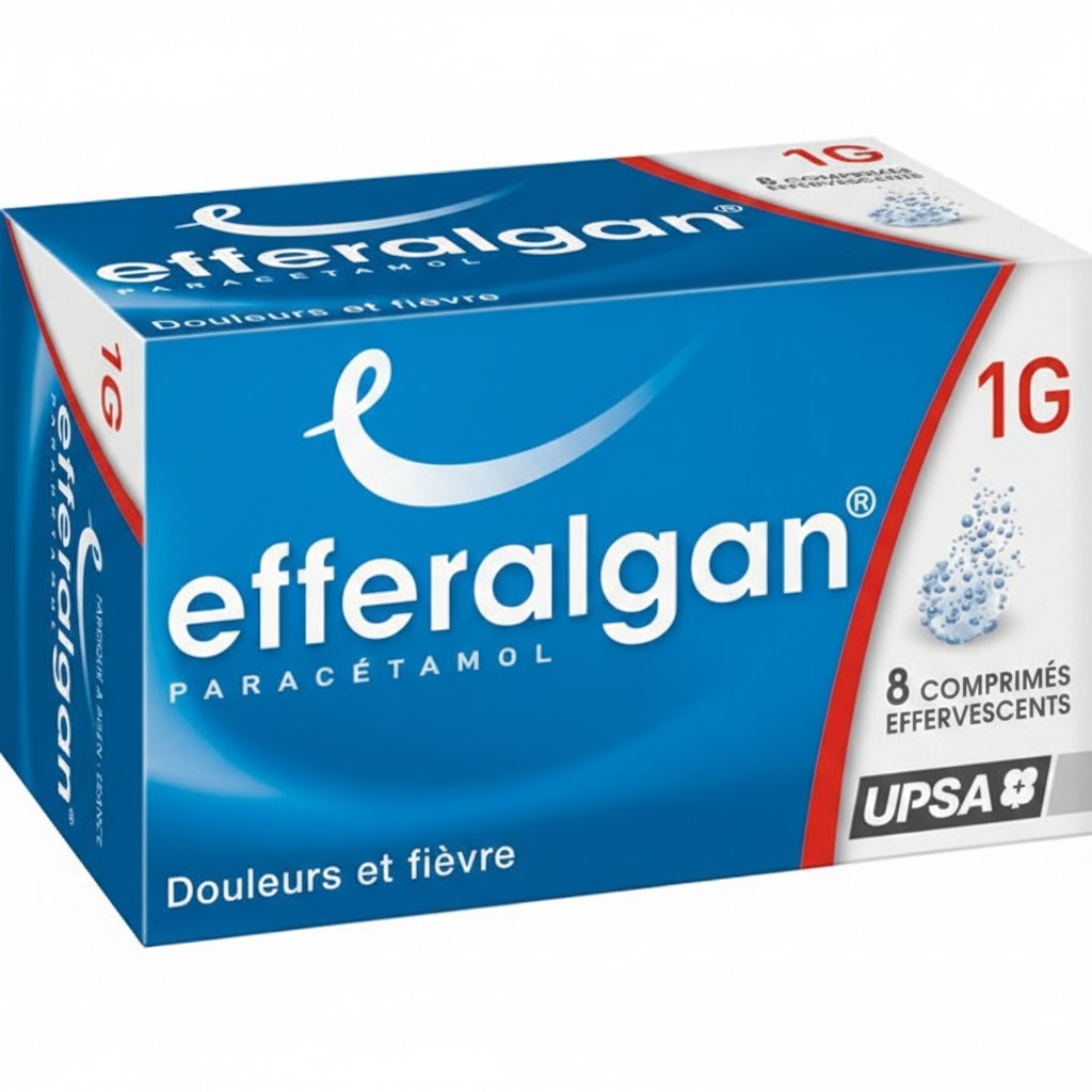 EFFERALGAN 1G CPR EFF T/8 — vue 1