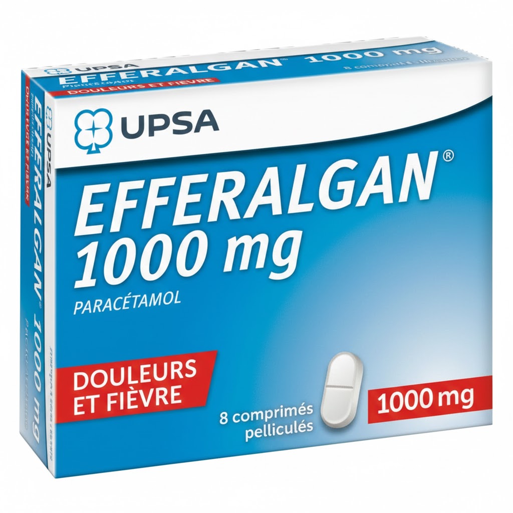 EFFERALGAN TAB 1G COMP B/8 — vue 1
