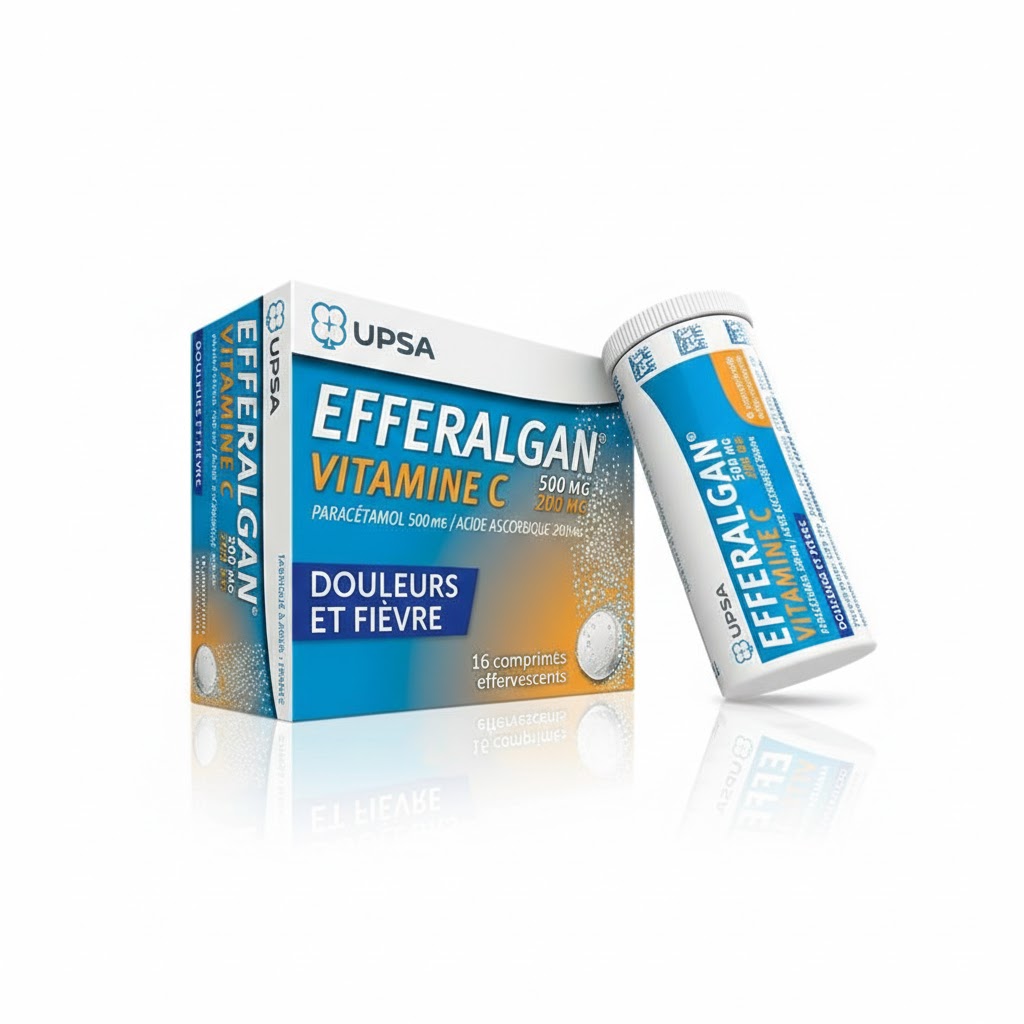 EFFERALGAN VIT C CPR EFFV B/16 — vue 1