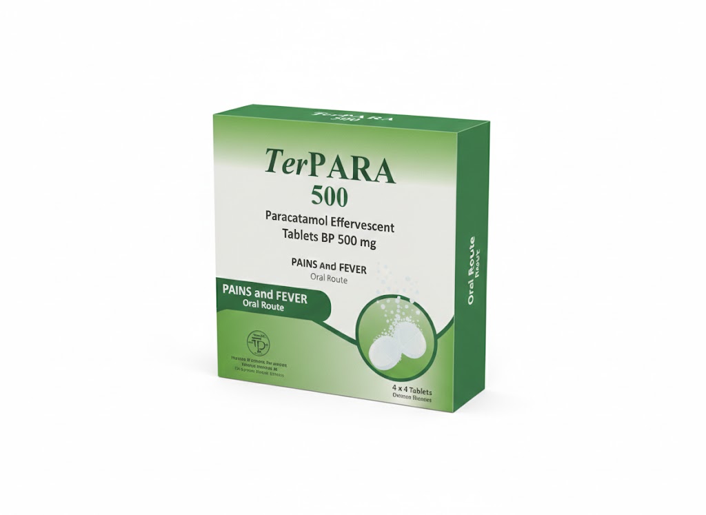 TERPARA 500MG CPR SEC B/20 — vue 1