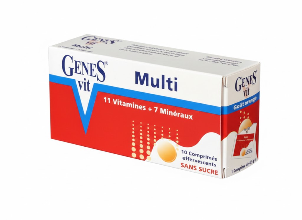 GENES VIT MULTI CPM EFF B/10 — vue 1