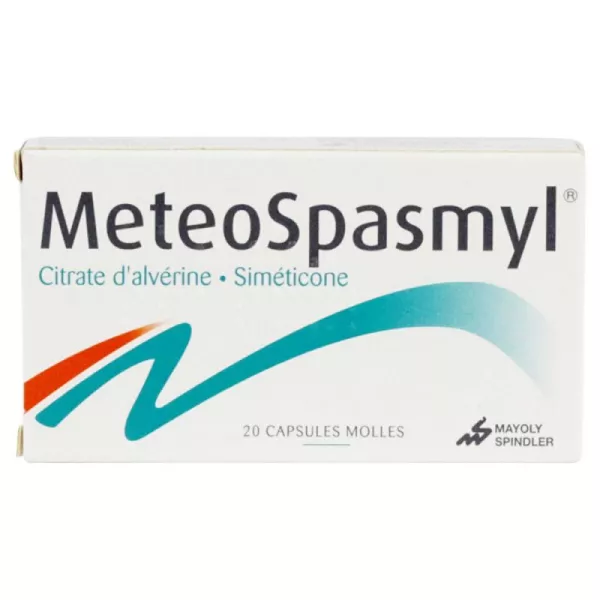 METEOSPASMYL CAPSULE BT 20 — vue 1