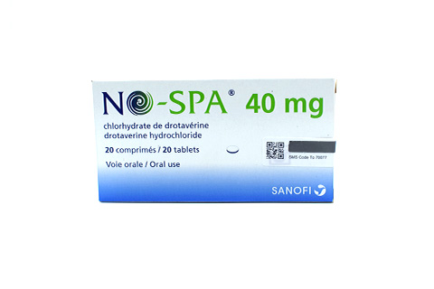 NO SPA 40MG CPR B/20 — vue 1
