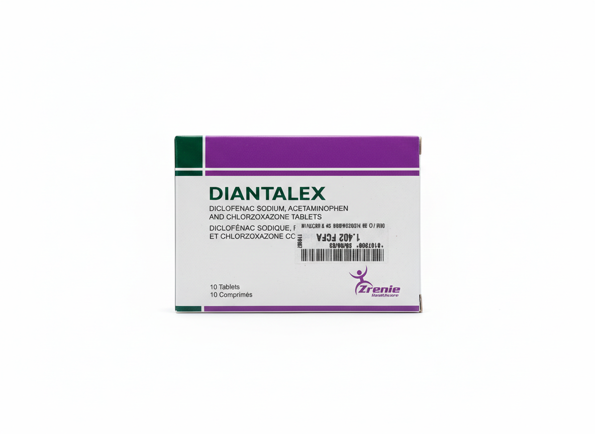 DIANTALEX 500/250/50MG CPR SEC — vue 1