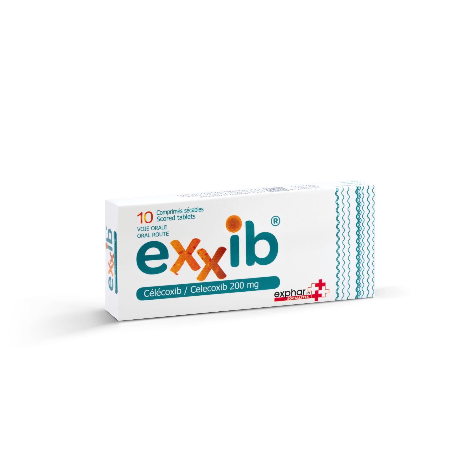 EXXIB 200MG CPR B/10 — vue 1