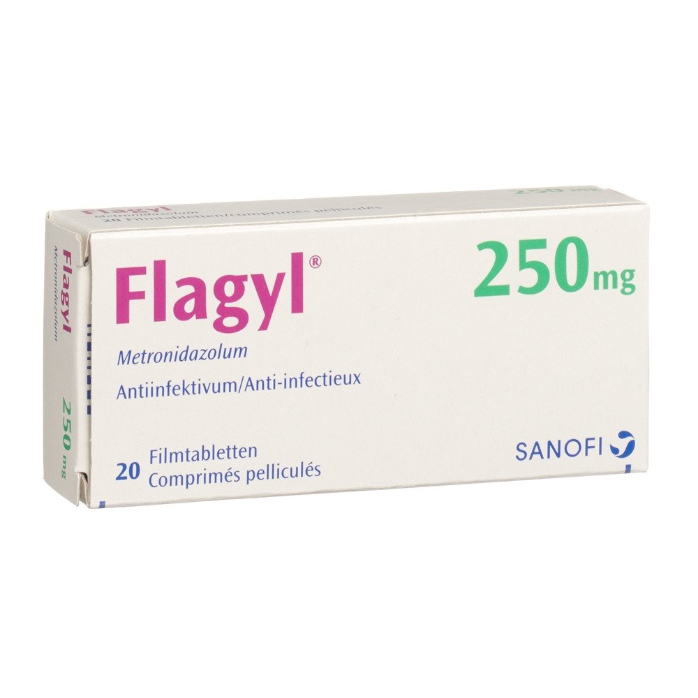 FLAGYL 250MG CPR BT 20 — vue 1