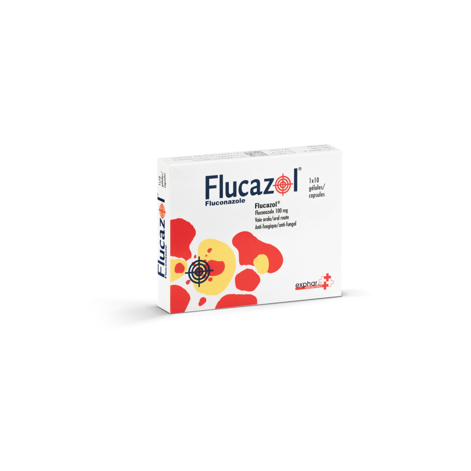 FLUCAZOL 100MG CPM B/10 — vue 1