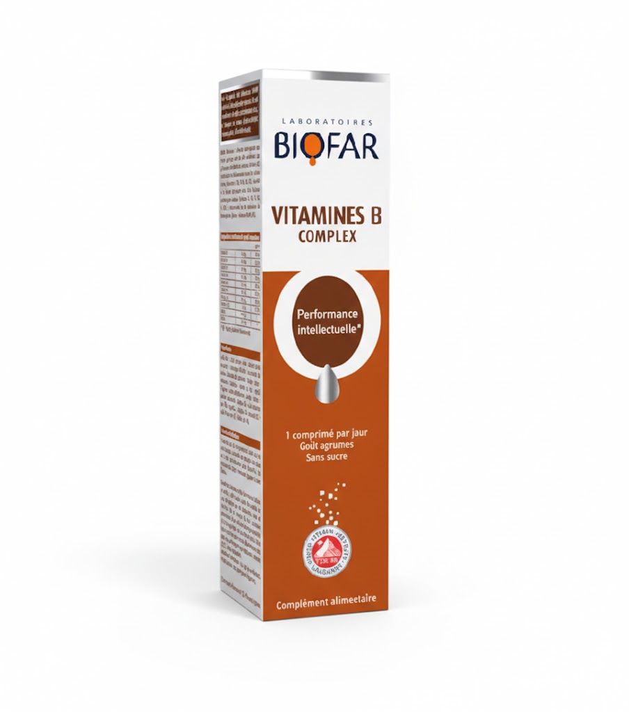 BIOFAR COMPLEX VIT B CP EFF TB 20 — vue 1