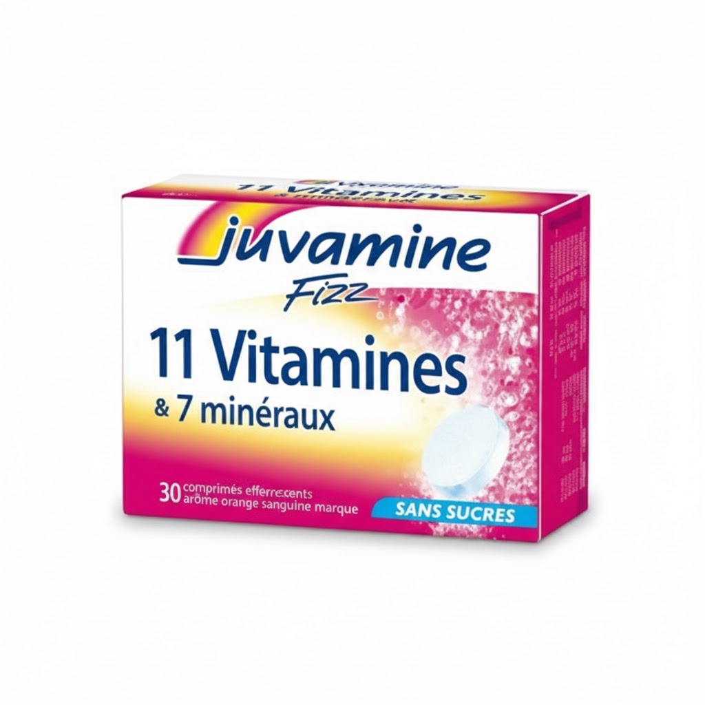 JUVAMINE FIZZ 11 VIT+7 MIN EFF/30 — vue 1