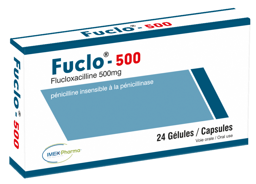 FUCLO 500MG GELULES B/24 — vue 1