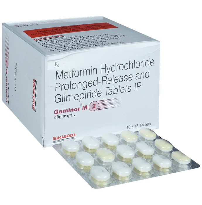 GEMINOR PLUS LP 500MG/2MG CPR B/30 — vue 1