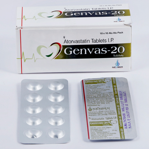 GENVAS 20MG CPR B/20 — vue 1