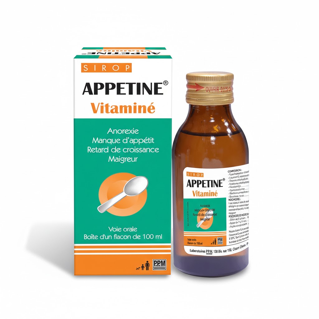APPETINE 2MG SP FL 100ML — vue 1