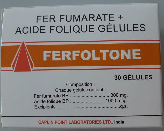 FERFOLTONE GELULES B/30 — vue 1
