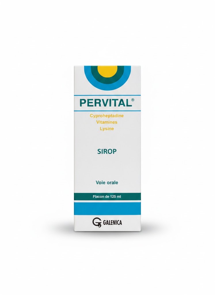 PERVITAL SIROP FL/125ML — vue 1