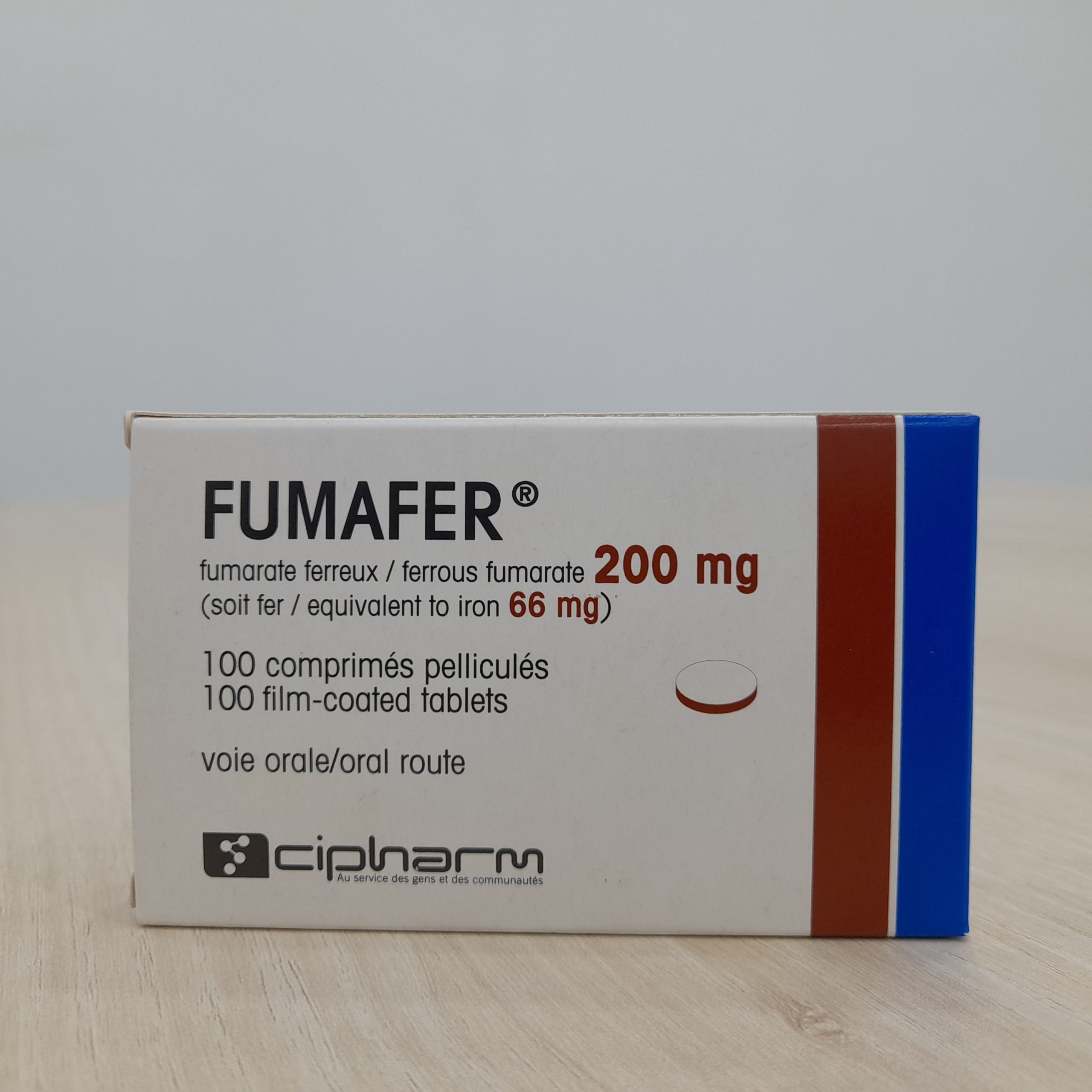 FUMAFER 200MG CPR BT 100 — vue 1