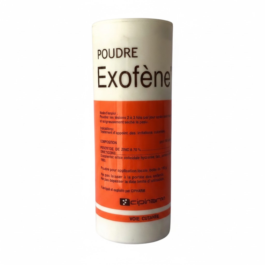 EXOFENE SILIC.EXT TALC BT 160G — vue 1