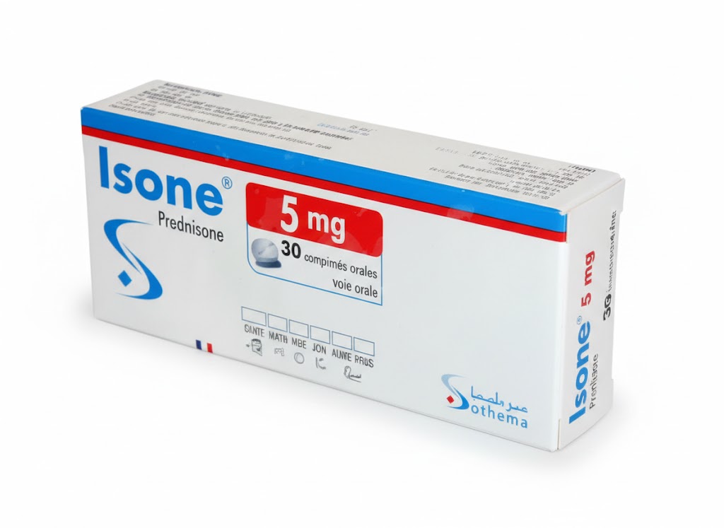 ISONE 5MG CPR B/30 — vue 1