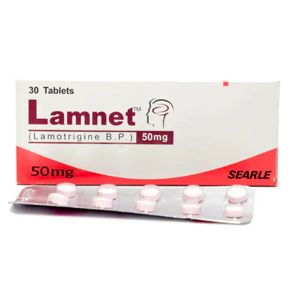 LAMNET 50MG TABLETS 30'S — vue 1
