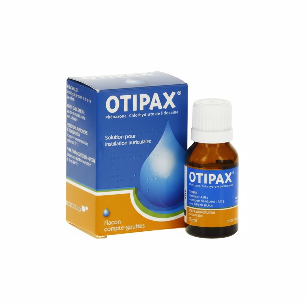 OTIPAX SOL AURIC CPTE GTTE F/15ML AFR — vue 1