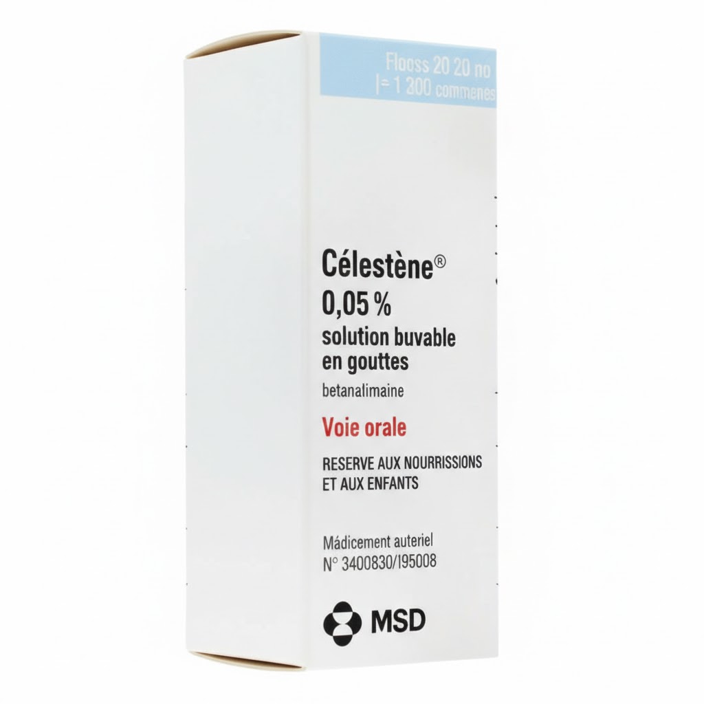 CELESTENE 0,5MG/ML GTTE FL 30ML — vue 1
