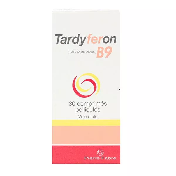 TARDYFERON B9 CPR DRG BT 30 — vue 1