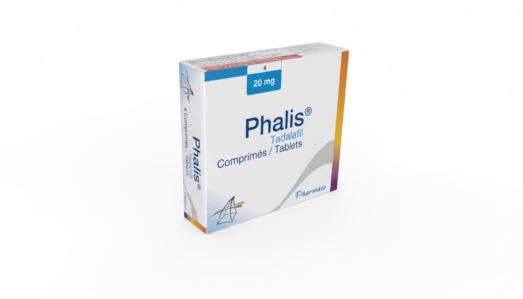 PHALIS 20MG CPR PELL B/4 — vue 1