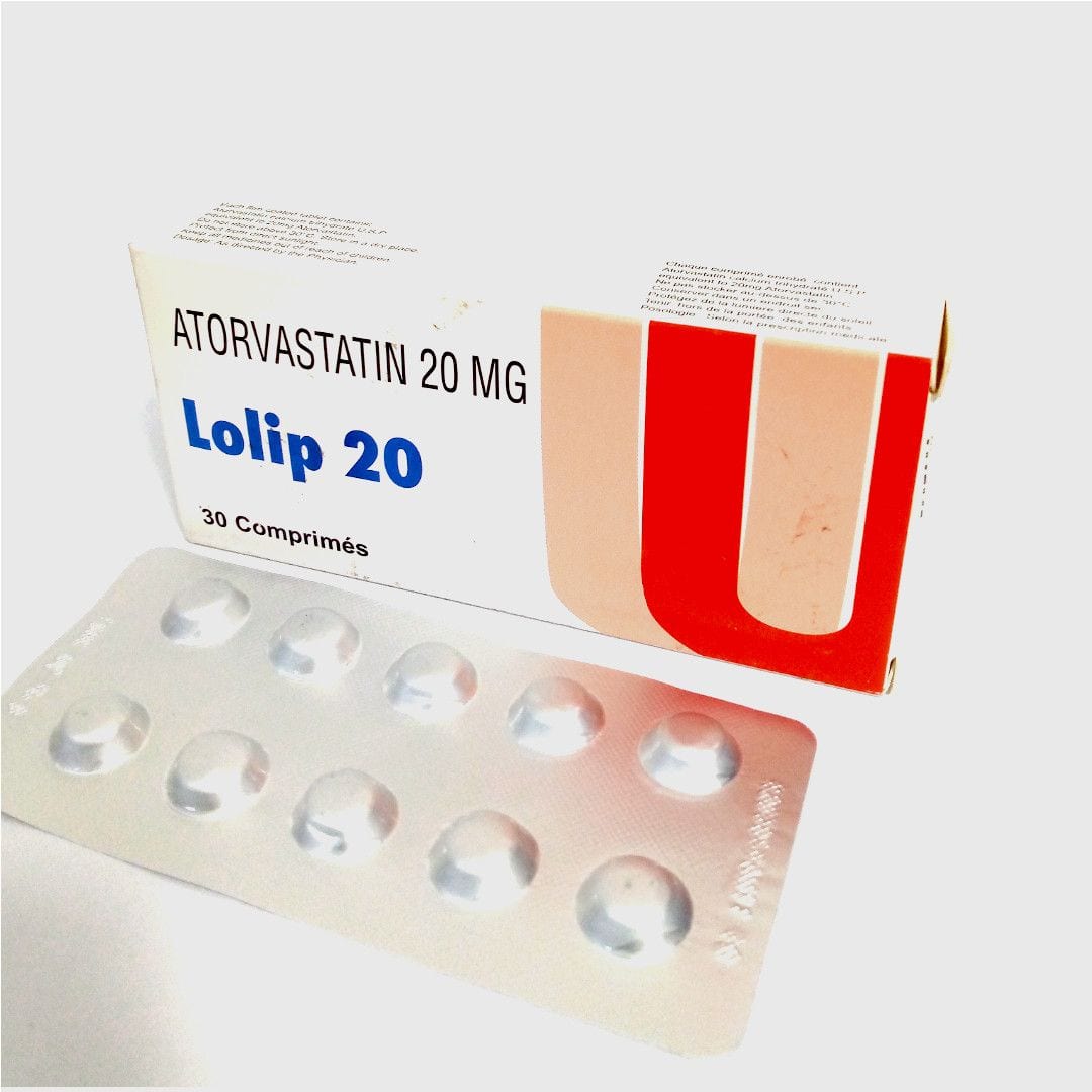 LOLIP 20MG CP B/30 — vue 1