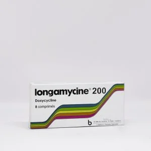 LONGAMYCINE 200MG CP — vue 1