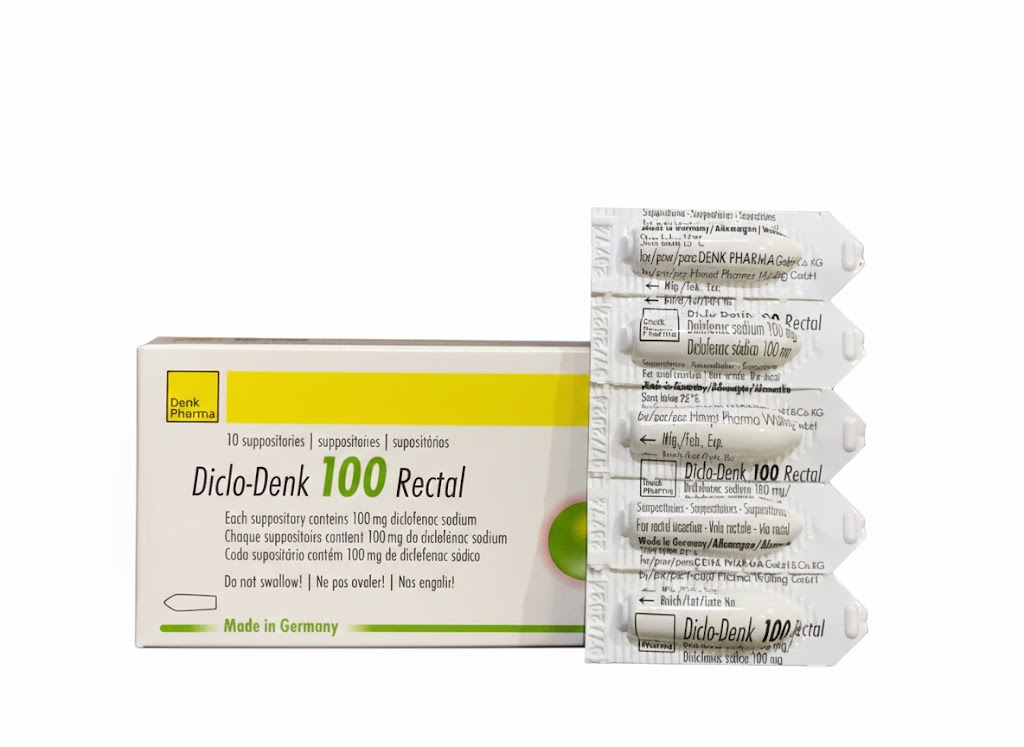 DICLO DENK 100MG SUPPO B/10 — vue 1