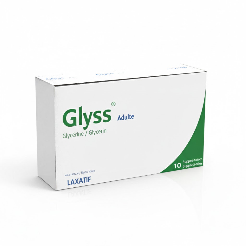 GLYSS SUPPO ADULTE BTE 10 — vue 1