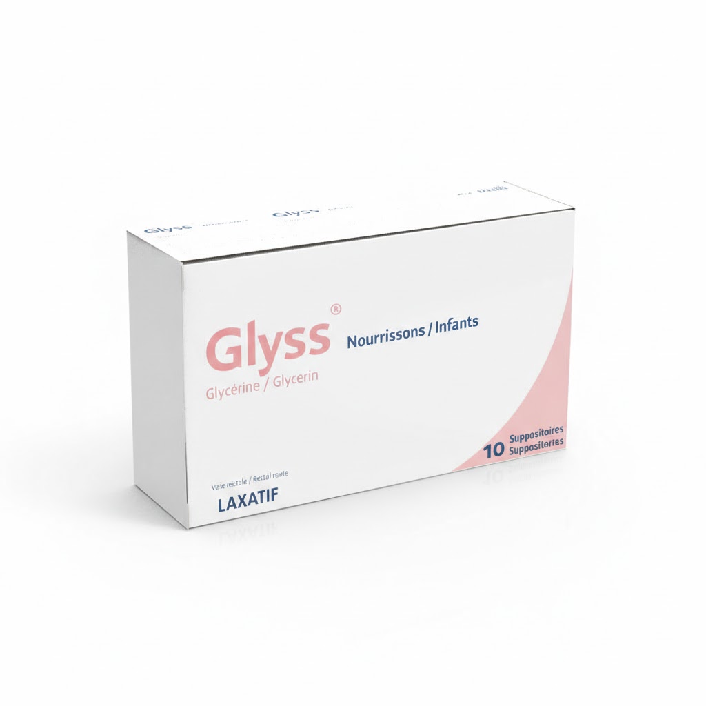 GLYSS SUPPO BEBE BTE 10 — vue 1
