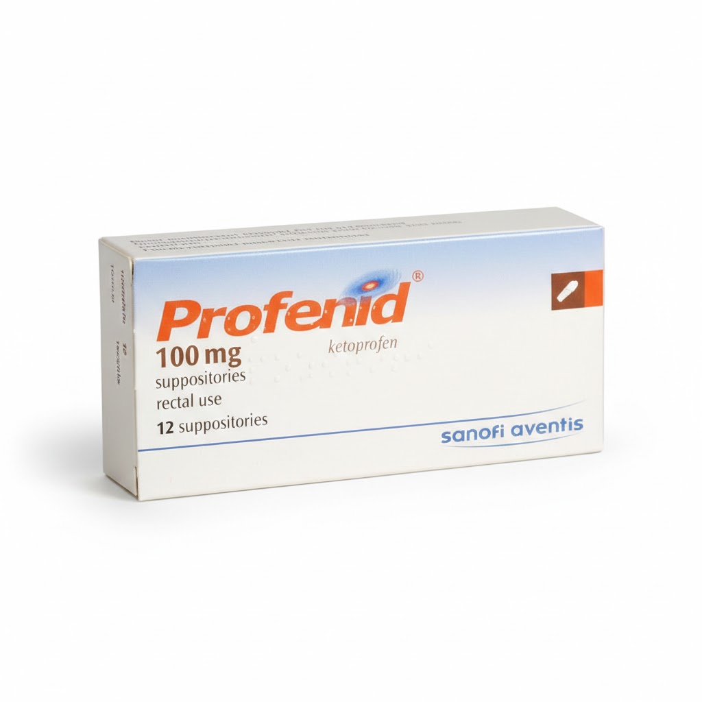 PROFENID 100MG SUPPO BT 12 — vue 1