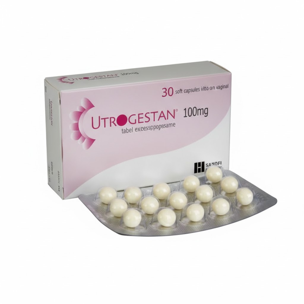 UTROGESTAN 100MG CAPSULE BT 30 — vue 1