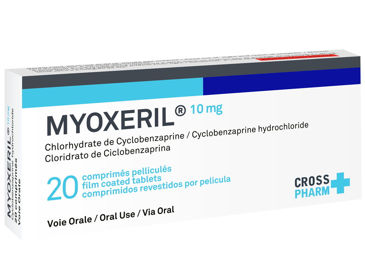 MYOXERIL 10MG CPR PELL B/20 — vue 1