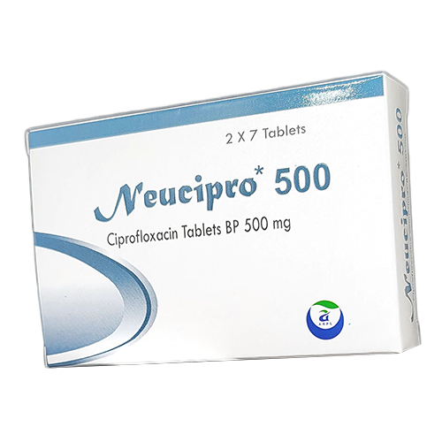 NEUCIPRO 500MG CP B/14 — vue 1