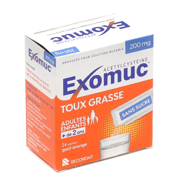 EXOMUC 200MG SACH SS BT 30 — vue 1